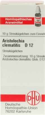 ARISTOLOCHIA CLEMATITIS D 12 Globuli 10 g Globuli
