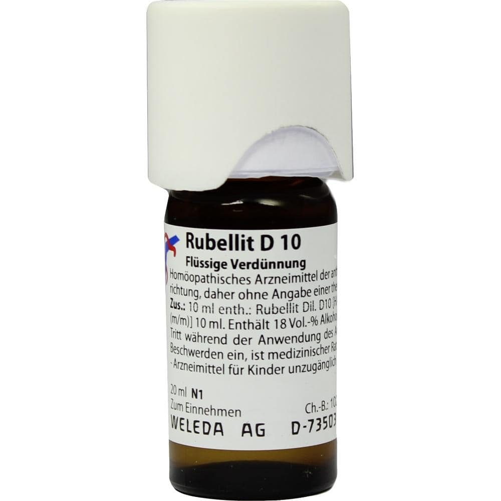 WELEDA RUBELLIT D 10 Dilution 20 ml Dilution