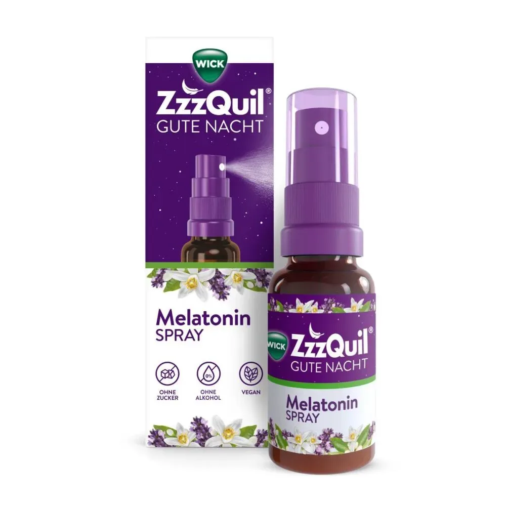 Wick ZzzQuil GUTE NACHT Melatonin Spray 30 ml Spray