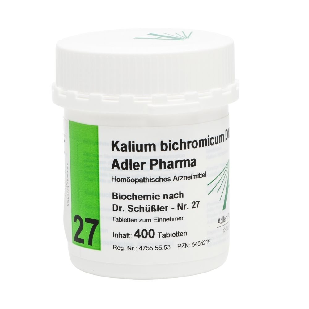 Kalium bichromicum D12 Adler Pharma Nr.27, Tablette 400 St Tabletten