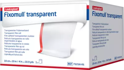 FIXOMULL transparent 10 cmx10 m 1 St Pflaster