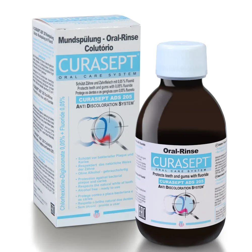 Curasept 0.05% Chlorhexidin 200 ml Flaschen