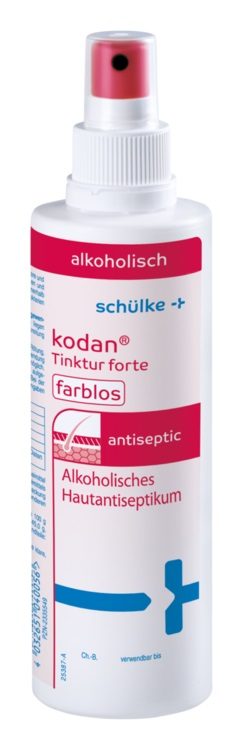 kodan Tinktur forte farblos Hautantiseptikum 250 ml Tinktur