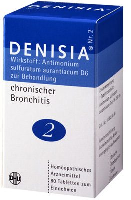 DENISIA 2 chronische Bronchitis  80 St Tabletten