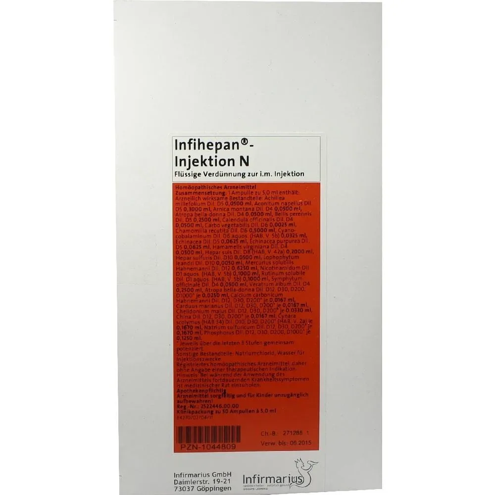 INFIHEPAN Injektion N Ampullen 50 St Ampullen