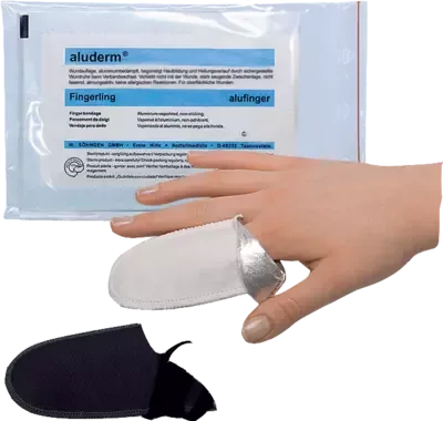ALUDERM alufinger einzeln 1 St Verband