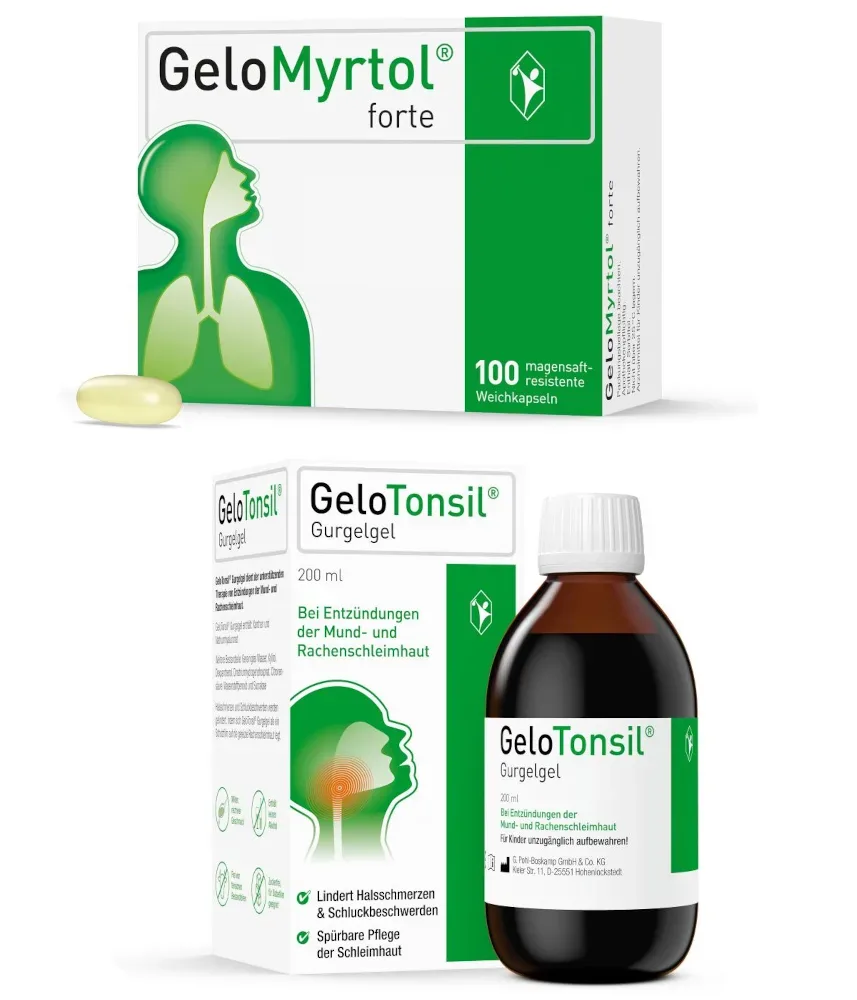 Gelomyrtol & Gelotonsil Erkältungsset 1 St Sparset