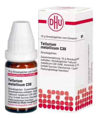 TELLURIUM metallicum C 30 Globuli 10 g Globuli