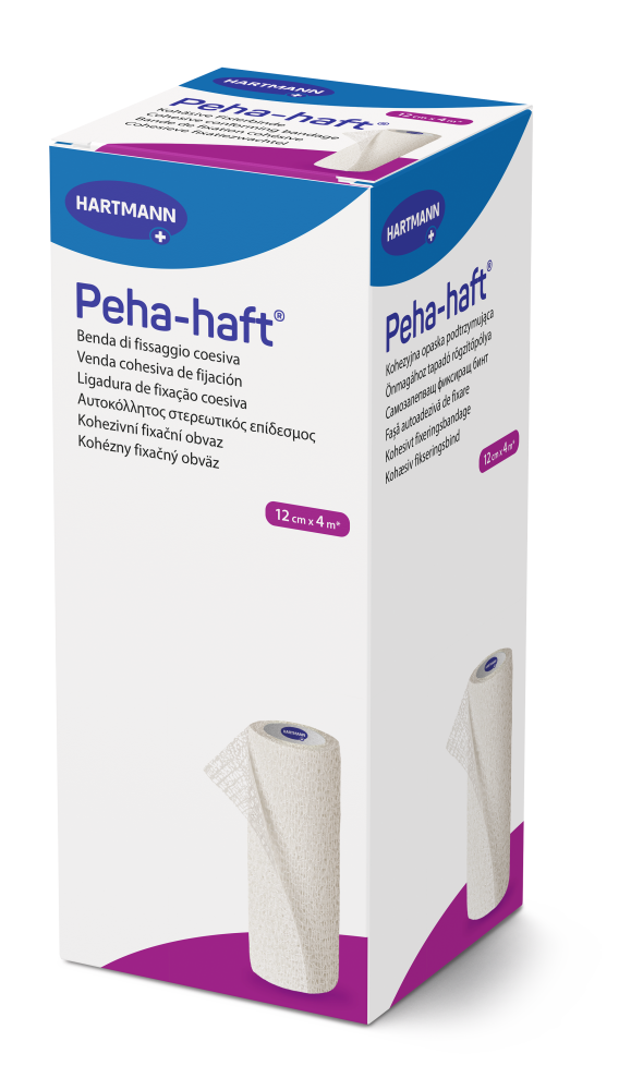 PEHA-HAFT Fixierbinde latexfrei 12 cmx4 m 1 St Binden