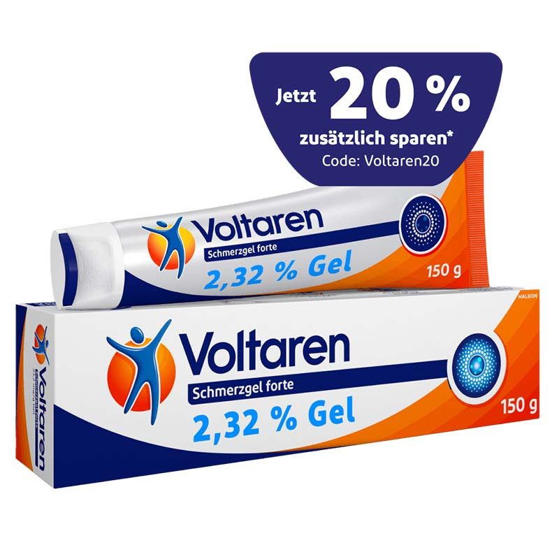 Voltaren Schmerzgel forte 23,2 mg/g + 20% sparen* 150 g Gel