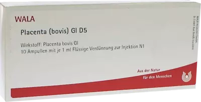 Placenta bovis GL D5 10X1 ml Ampullen
