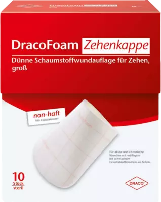 DRACOFOAM Zehenkappe groß 10 St Verband
