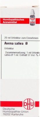 AVENA SATIVA Urtinktur 20 ml Dilution
