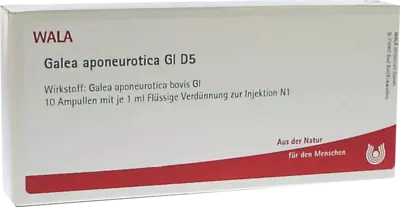 Galea aponeurotica Gl D5 Ampullen 10X1 ml Ampullen