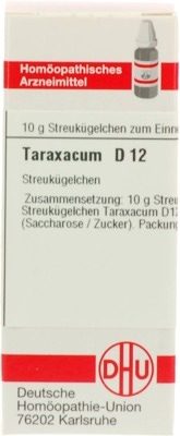 TARAXACUM D 12 Globuli 10 g Globuli