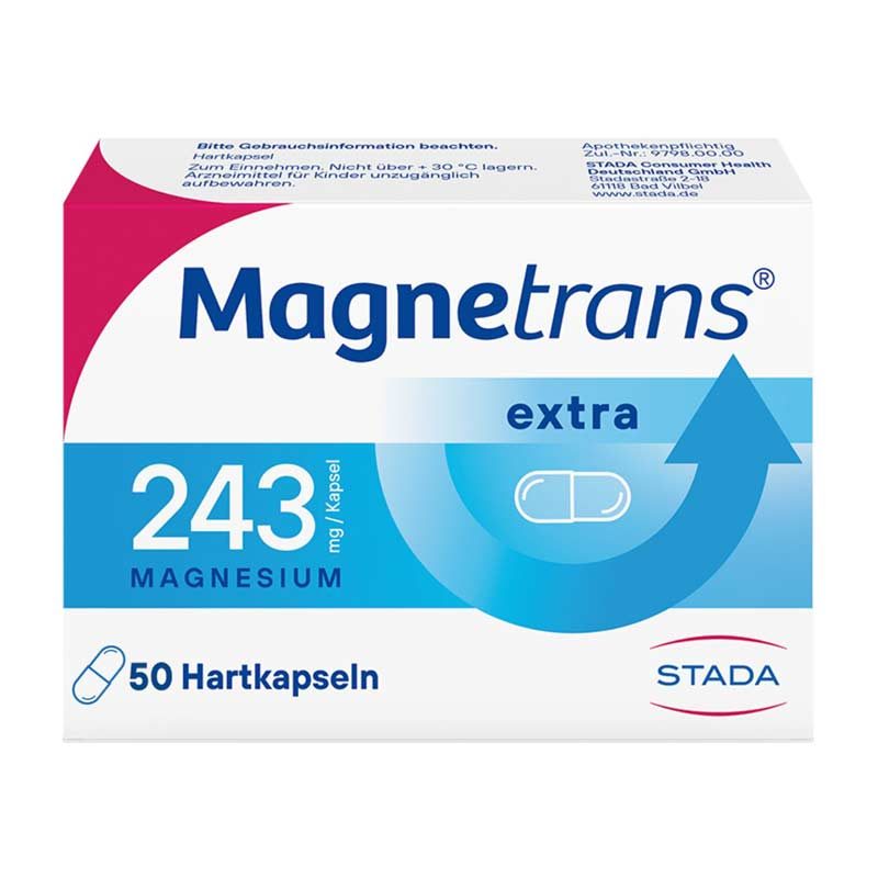 Magnetrans extra 243 mg Hartkapseln 50 St Hartkapseln