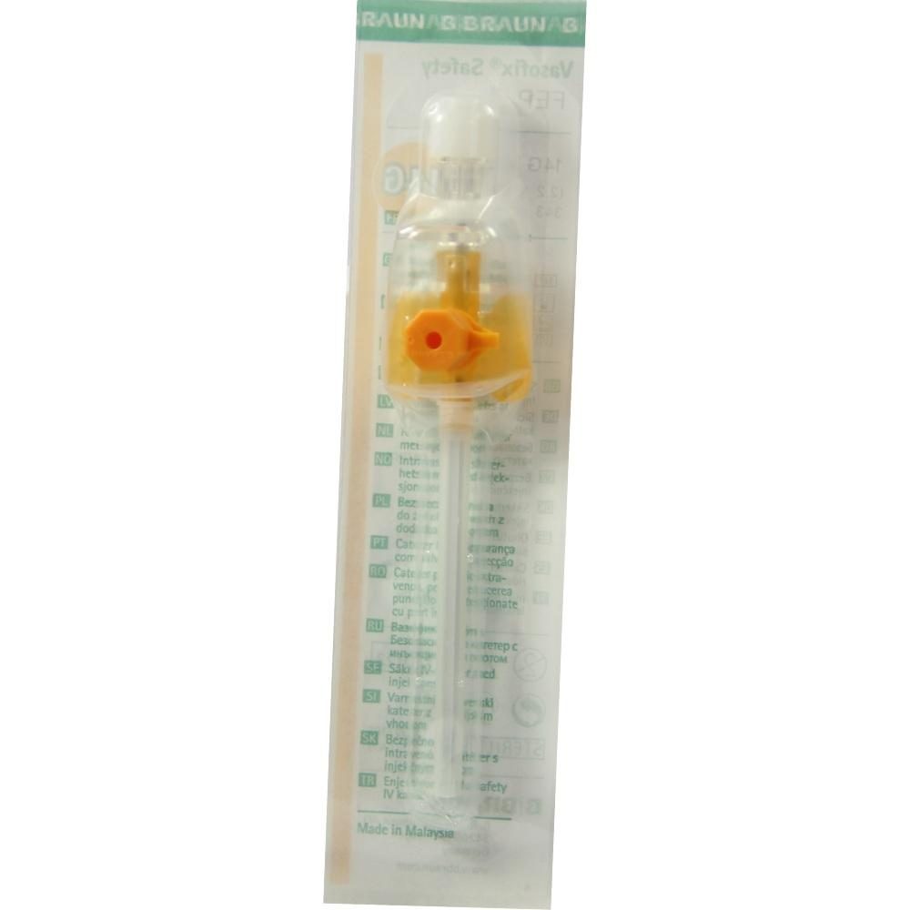VASOFIX Safety Kanüle 14 G 2,2x50 mm 1 St Kanüle