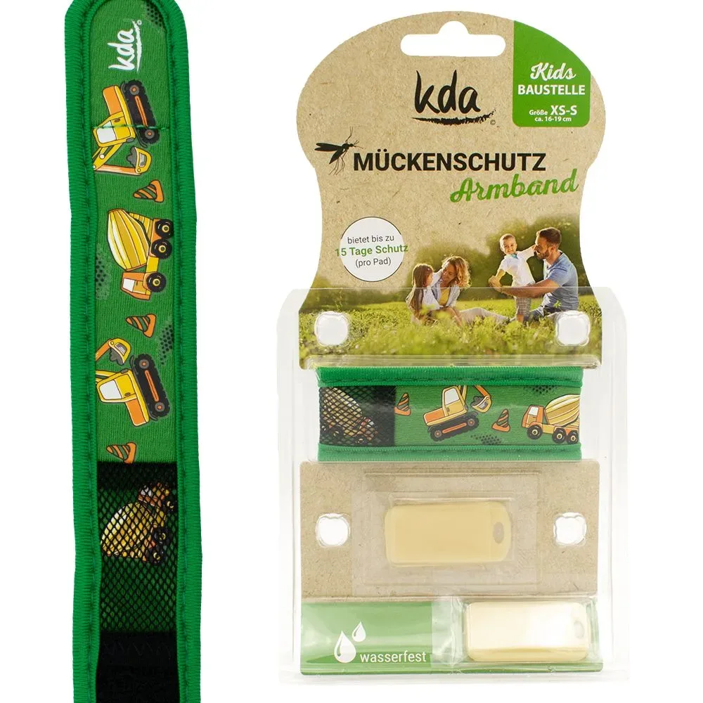 MÜCKENSCHUTZ Armband Kids Baustelle 1 St