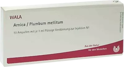 Arnica/Plumbum mellitum 10X1 ml Ampullen