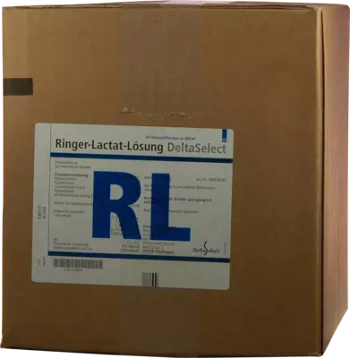 RINGER LACTAT Lösung Inf.-Lsg.Plastik 10X500 ml Infusionslösung