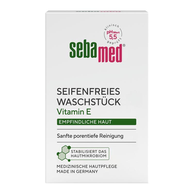 sebamed WASCHSTÜCK Vitamin E + Panthenol 100 g Körperpflege
