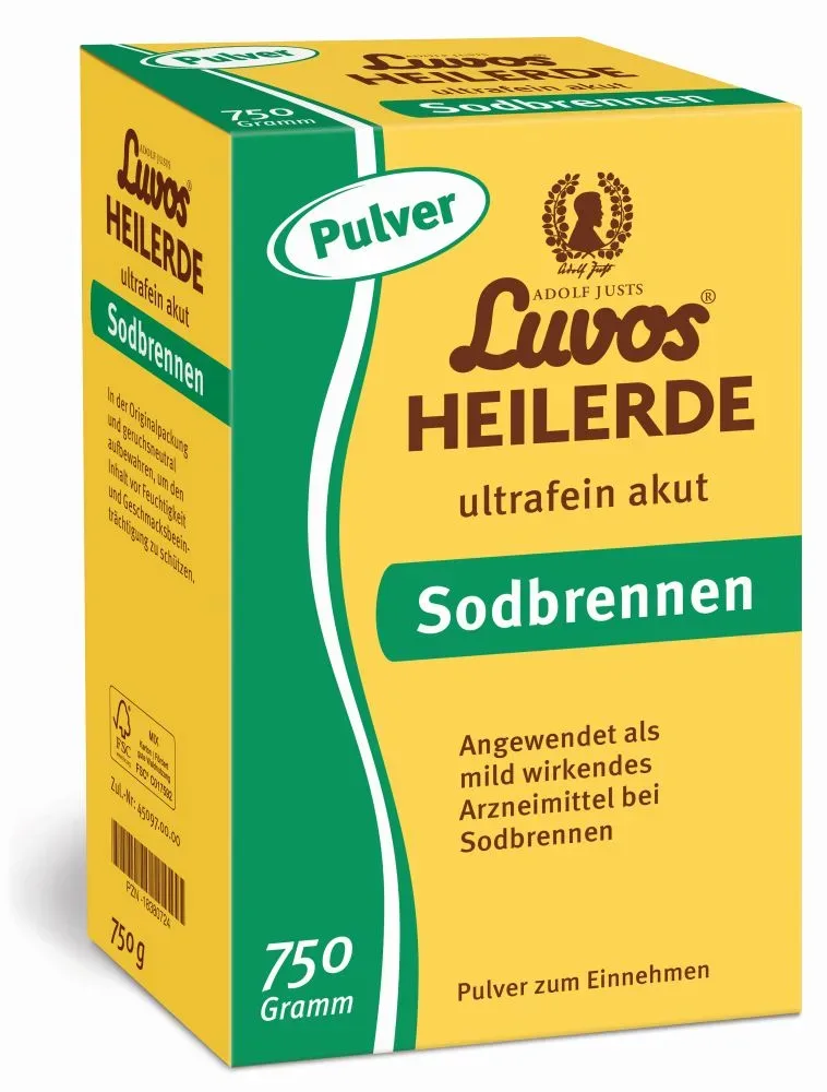 Luvos HEILERDE ultrafein akut Sodbrennen 750 g Pulver