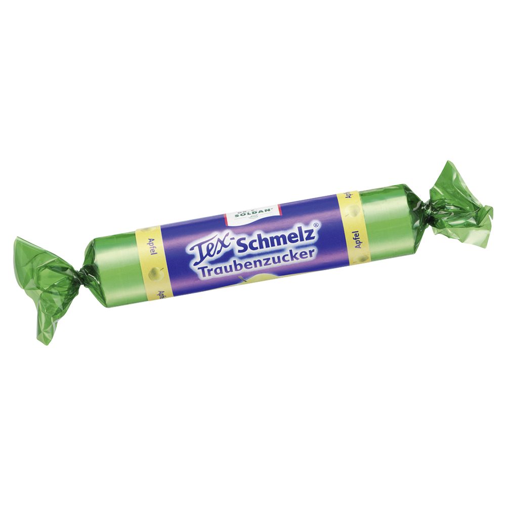 SOLDAN Tex Schmelz Traubenzucker Apfel 33 g