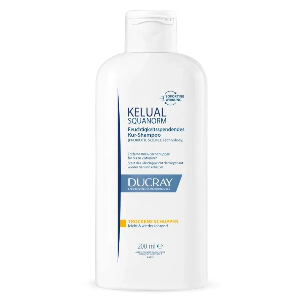 DUCRAY KELUAL SQUANORM Shampoo Trockene Schuppen 200 ml Shampoo