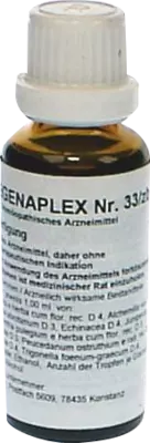 REGENAPLEX Nr.33/zb Tropfen 30 ml Tropfen zum Einnehmen