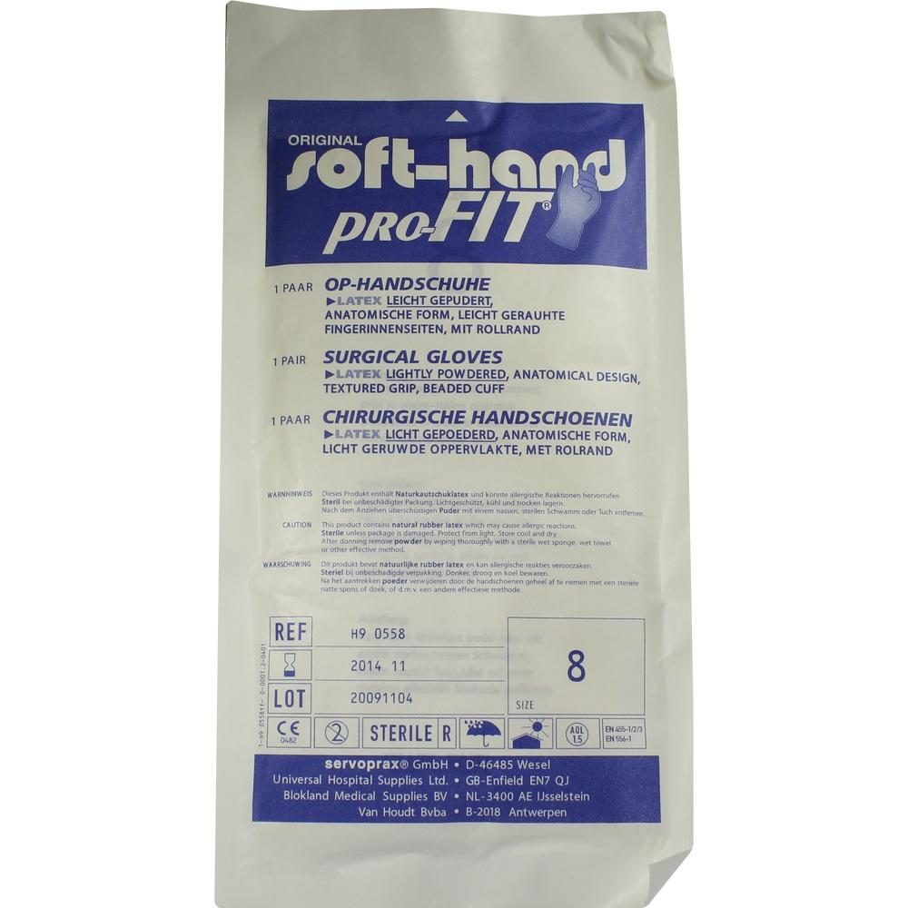 HANDSCHUHE OP Latex steril Gr.8 2 St Handschuhe