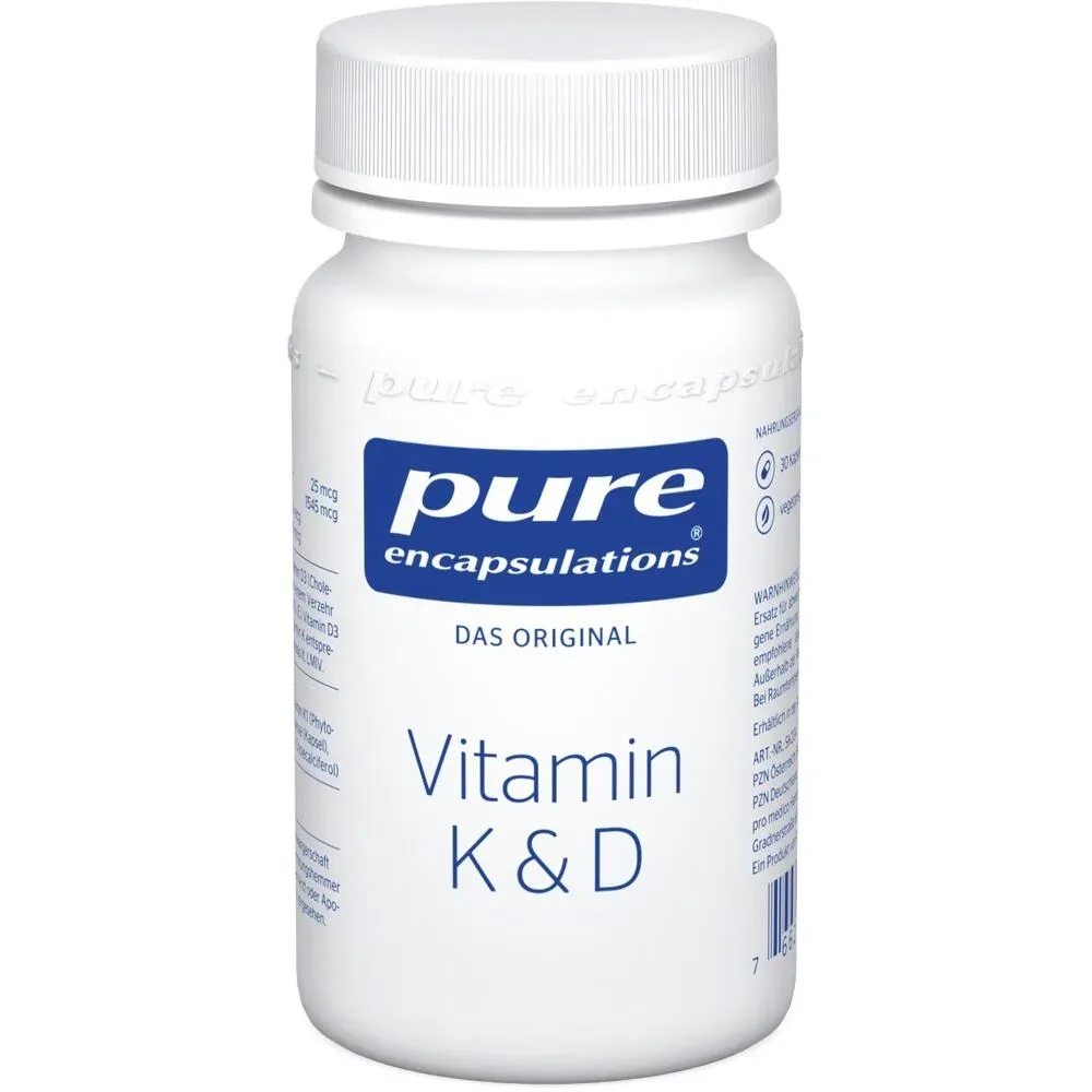 pure encapsulations Vitamin K & D 30 St Kapseln