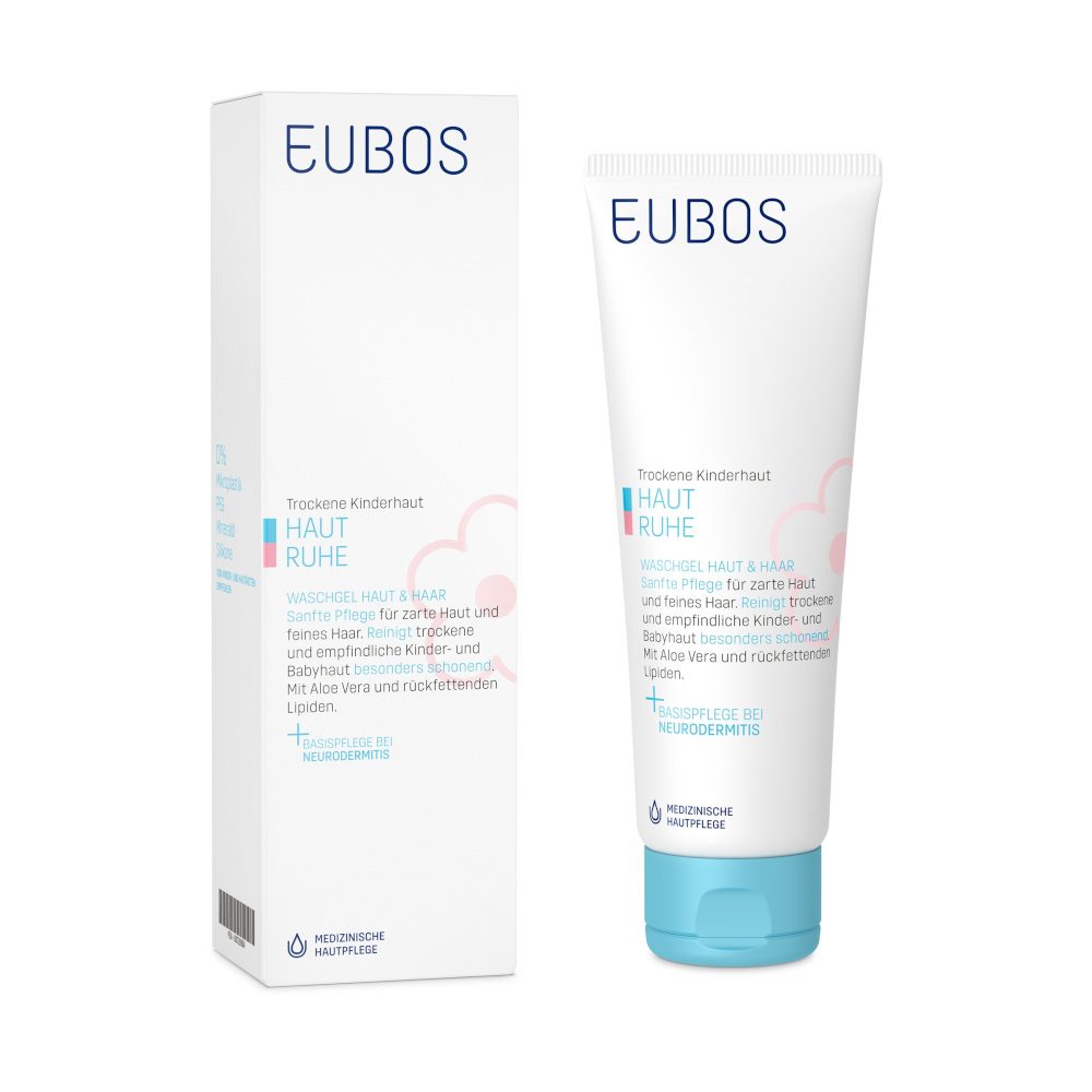 EUBOS KINDER HAUT RUHE WASCHGEL 125 ml Gel