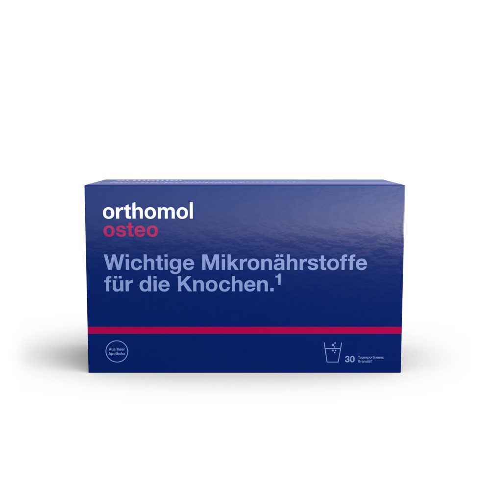 orthomol osteo - Mikronährstoffe - Nahrungsergänzungsmittel mit den Vitaminen C, D und K sowie Zink - Granulat