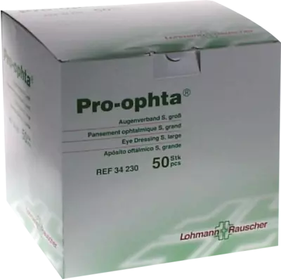 PRO-OPHTA Augenverband S groß 50 St Verband