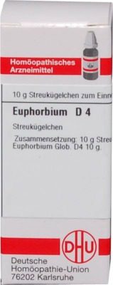 EUPHORBIUM D 4 Globuli 10 g Globuli