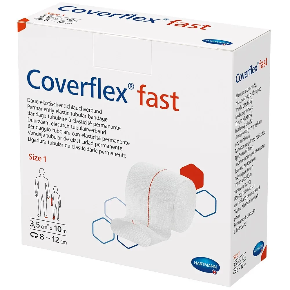 Coverflex fast Gr.1 Schlauchverband 3,5cmx10m 1 St Verband