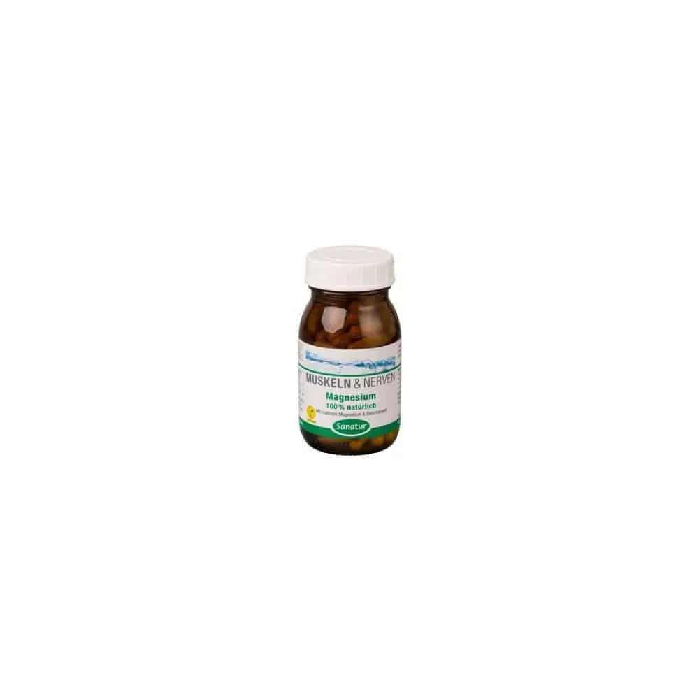Magnesium 100% Natürlich Kapseln 100 St Kapseln