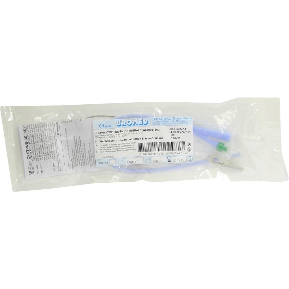 UROMED CYST Ch 14 Wechsel Kath.Set integral 3026 1 St