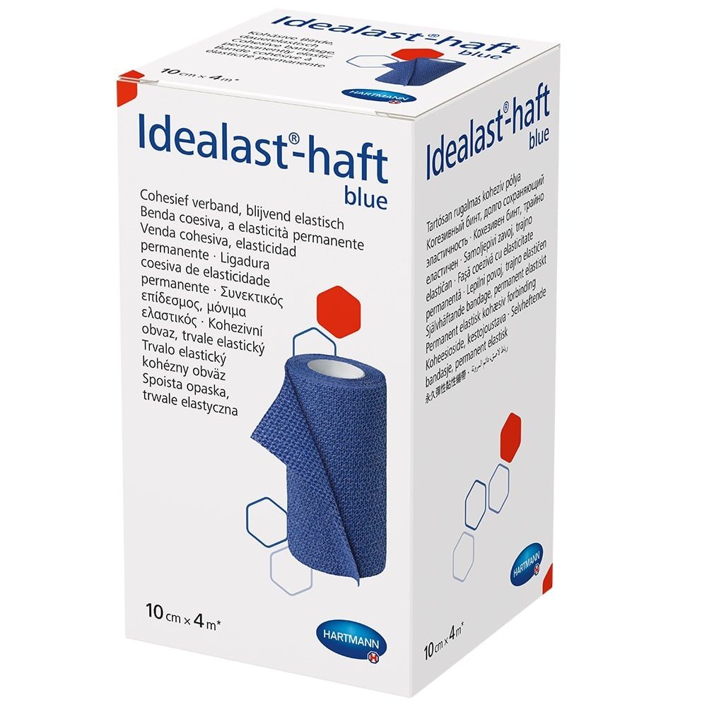 IDEALAST-haft color Binde 10 cmx4 m blau 1 St Binden