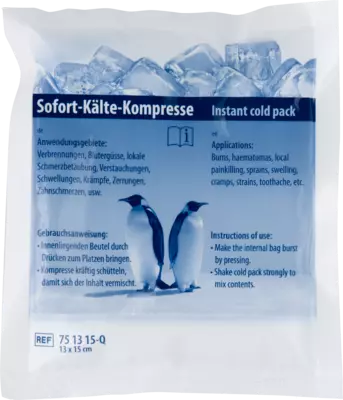 SOFORT KÄLTE Kompresse Quick 15x20 cm 1 St Kompressen