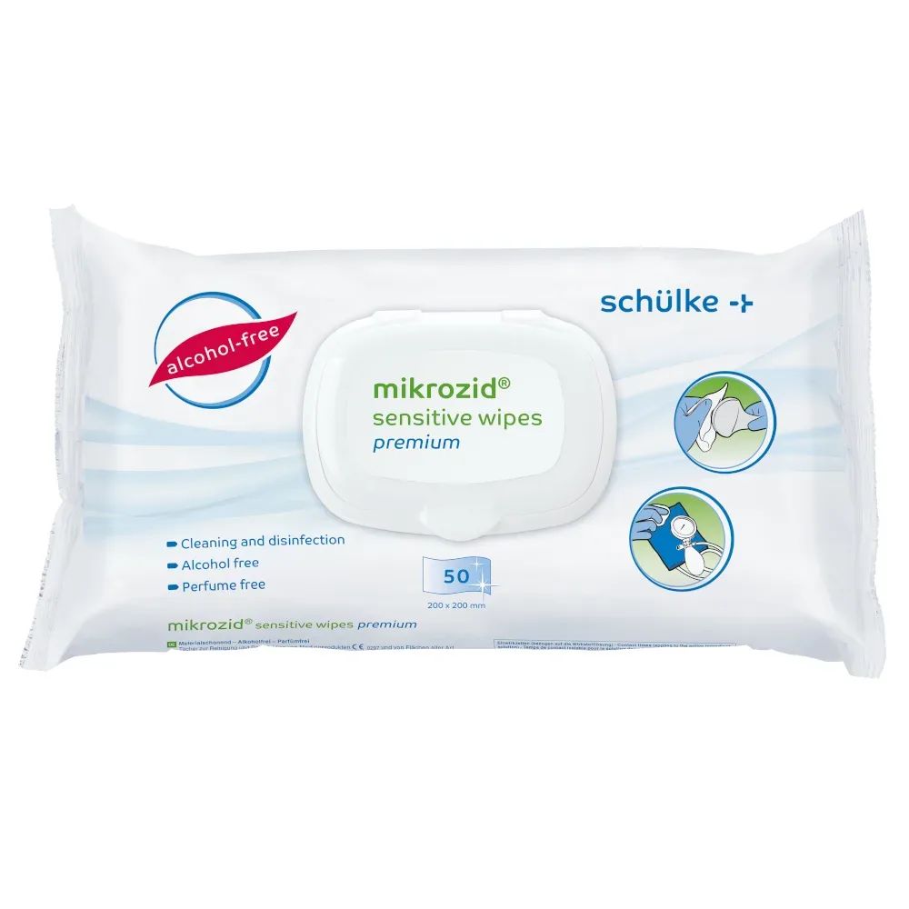 mikrozid sensitive wipes premium 50 St Tücher