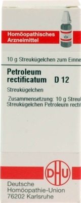 PETROLEUM RECTIFICATUM D 12 Globuli 10 g Globuli