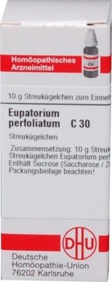 EUPATORIUM PERFOLIATUM C 30 Globuli 10 g Globuli