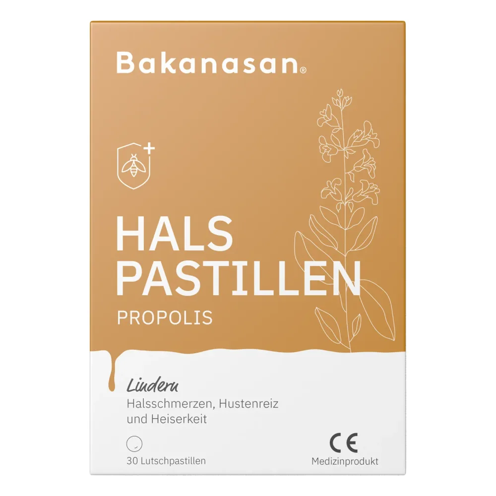 Bakanasan HALS PASTILLEN PROPOLIS 30 St Lutschpastillen
