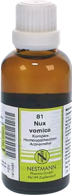 NUX VOMICA KOMPLEX Nr.81 Dilution 50 ml Dilution
