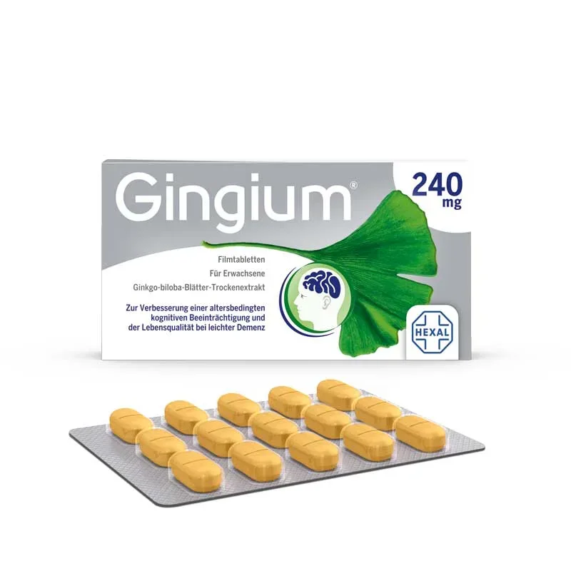 Gingium 240 mg  60 St Filmtabletten