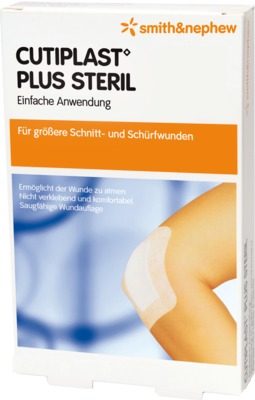 CUTIPLAST Plus steril 10x19,8 cm Verband 1 St Verband