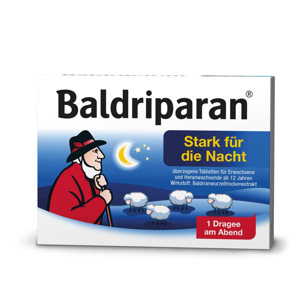 Baldriparan Stark für die Nacht 90 St Überzogene Tabletten