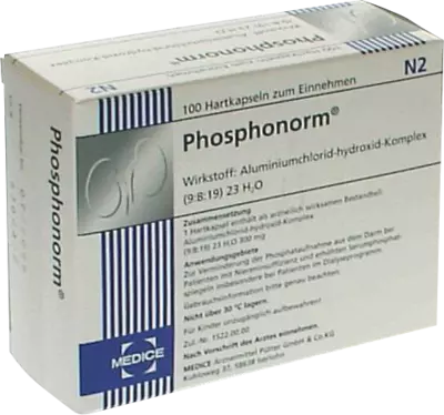 PHOSPHONORM Hartkapseln 1X100 St Hartkapseln