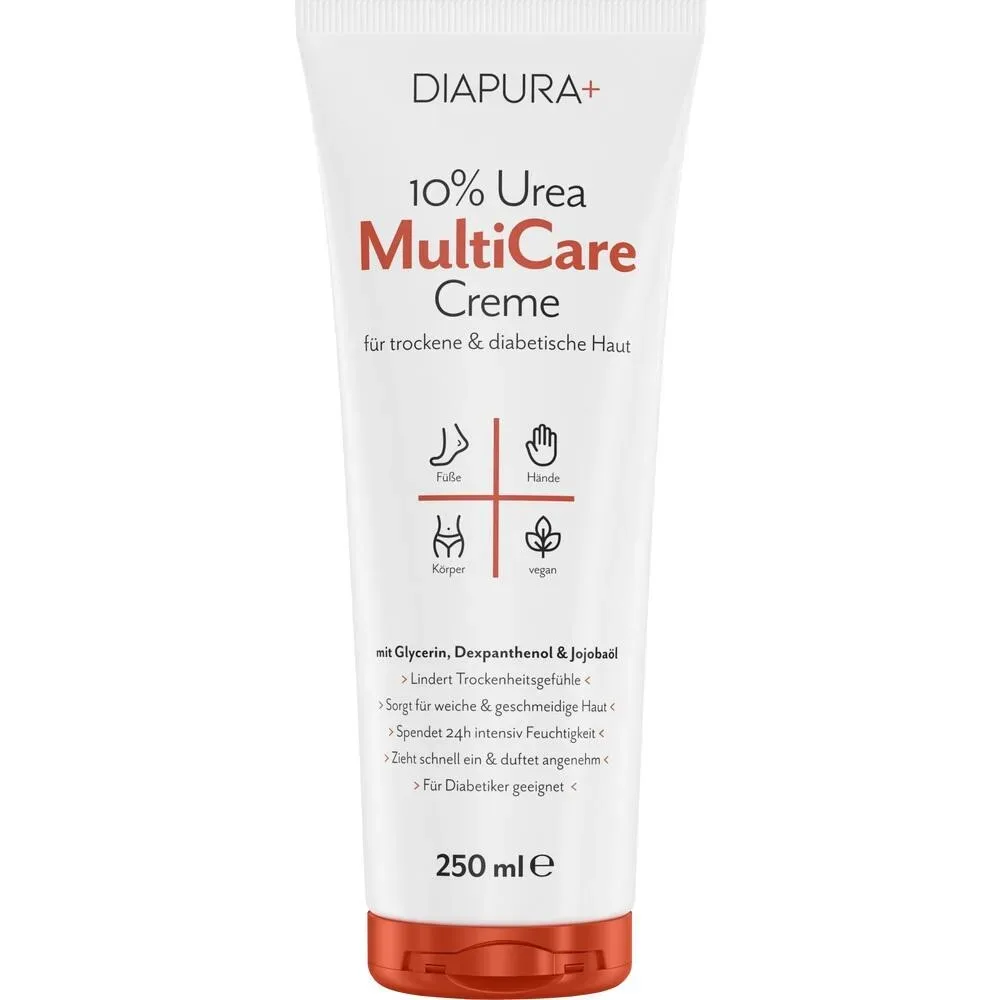 DIAPURA+ 10% Urea MultiCare 250 ml Creme